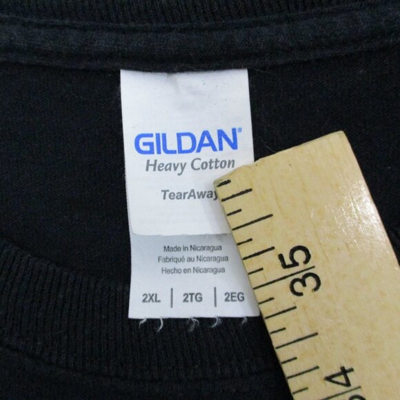 Gildan Mathew West I'm Fine Graphic Print Quote Black Men Size | XXL - Picture 7 of 13